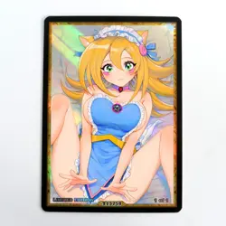 Dark Magician Girl – 1/1 NSFW Custom Holo Anime Waifu Card | Yu-Gi-Oh! Inspired - Image 1