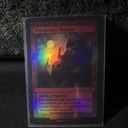 Divorced Dads: Court of Chaos Highschool Trophies Tool Card Holo Standard Size - Image 1