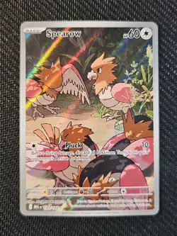Spearow 151/132 Mega Evolution Pokemon Card – Illustration Rare Holo NM/M - Image 1