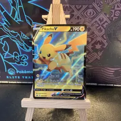 Pikachu V #SWSH063 - SWSH: Sword & Shield Promo Cards (SWSD) - NM - Image 1