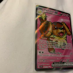 Pokemon TCG Stellar Crown Dachsbun EX Full Art Ultra Rare Card 160/142 - Image 2