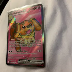 Pokemon TCG Stellar Crown Dachsbun EX Full Art Ultra Rare Card 160/142 - Image 3