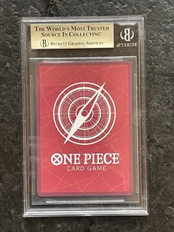 Shanks (2025 PSA Magazine Promo) OP09-001 One Piece Promotion Cards Foil BGS 9.5 - Image 2