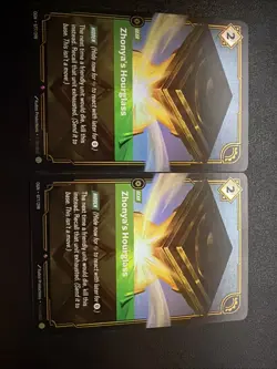 Riftbound League Of Legends Origins Foil Card OGN 077 Zhonyas Hourglass - Image 2