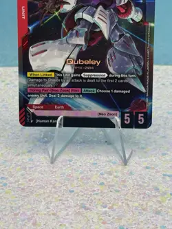 Gundam Card Game Dual Impact Qubeley GD02-036 LR - Image 3