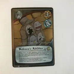 Kakuzu's Abilities Rare 1st Edition Foil Mission card M-674 Naruto ccg tcg - Image 1