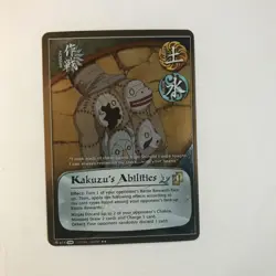Kakuzu's Abilities Rare 1st Edition Foil Mission card M-674 Naruto ccg tcg - Image 2