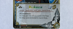 Kakuzu(Black Bindings) Rare Card Naruto ccg tcg - Image 3