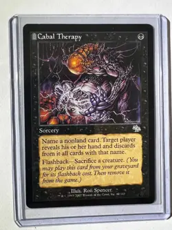 Cabal Therapy MTG Judgement - Image 1