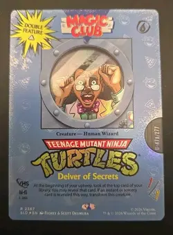 Delver Of Secrets (2367) Secret Lair Drop MTG Foil Near Mint - Image 1