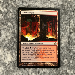 Blood Crypt MTG Return To Ravnica Magic The Gathering Rare Moderate Play - Image 1