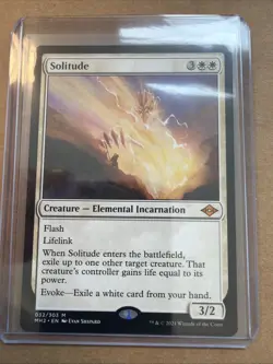 Solitude. Mtg. Modern Horizons 2. Regular. Nm - Image 1