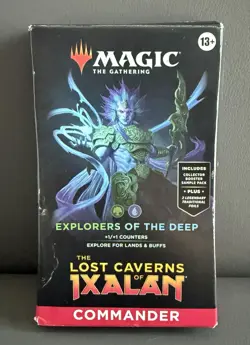 Magic The Gathering Lost Caverns of Ixalan Explorers of the Deep Commander Deck - Image 1