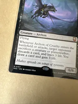 MTG Archon of Cruelty M3C 0197 M NM Regular - Image 3
