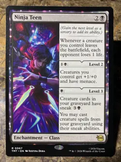 MTG TCG TMNT Ninja Teen 0067 Regular Rare - Image 1