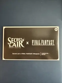 MTG Secret Lair x FINAL FANTASY: Weapons - Rainbow Foil New Sealed - Image 1