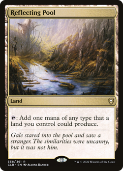 Reflecting Pool (FOIL) x1 - MTG CLB #358 - Image 1