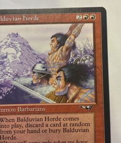 Balduvian Horde Alliances Magic the Gathering 1996 NM - Image 4