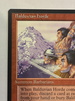 Balduvian Horde Alliances Magic the Gathering 1996 NM - Image 5