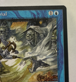 Arcane Denial (Sword) Alliances Magic the Gathering 1996 LP - Image 4