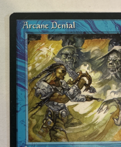 Arcane Denial (Sword) Alliances Magic the Gathering 1996 LP - Image 5