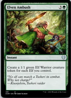 Elven Ambush U Kaldheim 391 NM - Image 1