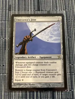 Umezawa’s Jitte - Betrayers of Kamigawa - NM - MTG - Image 1