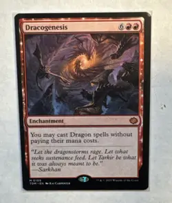 x1 Dracogenesis TDM Tarkir Dragonstorm MTG 105 MYTHIC M/NM 1x - Image 1