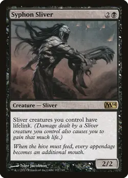 MTG Syphon Sliver ** Magic 2014 ** English - Image 1