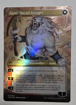 Ajani, Nacatl Pariah (Borderless) (Textured Foil) - Modern Horizons 3 - Image 4