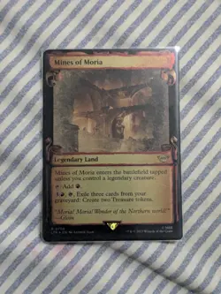 MTG Mines Of Moria #0708 Showcase Scrolls Foil NM Lord Of The Rings - Image 1