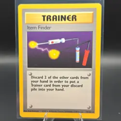 Pokemon TCG Item Finder 74/102 Base Set Trainer Rare Regular - Image 1