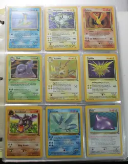 62 Basic Pokemon Cards ©1999 Wizards 1st Edition, Foil, Fossil - Image 2