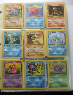 62 Basic Pokemon Cards ©1999 Wizards 1st Edition, Foil, Fossil - Image 5