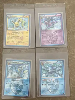 POKEMON PLASMA FREEZE GLACEON23/116 ESPEON 48/116 JOLTEON 34/116 VAPOREON 20/116 - Image 1