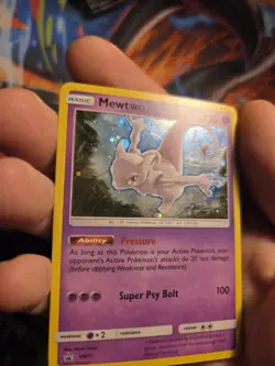 Mewtwo - SM77 - Pokemon Sun & Moon Promo Holo Rare Card MP WOW LOOK FAST - Image 4