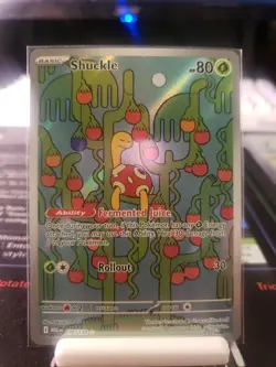 Shuckle 136/132 Me01: Mega Evolution Holo Pokemon TCG - Image 1