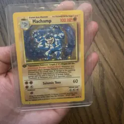 Machamp - 8/102 - 1st Edition - Base Set - Pokemon Card - Image 1