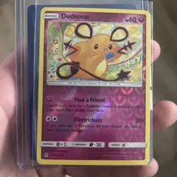 Pokemon TCG Dedenne 88/131 Uncommon Reverse Holo SM Forbidden Light - Image 1