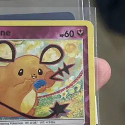 Pokemon TCG Dedenne 88/131 Uncommon Reverse Holo SM Forbidden Light - Image 3