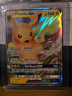 2019 Pokemon Pikachu GX SM232 Black Star Promo - Image 1