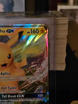2019 Pokemon Pikachu GX SM232 Black Star Promo - Image 3