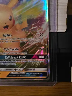 2019 Pokemon Pikachu GX SM232 Black Star Promo - Image 4