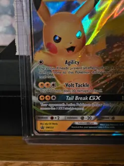 2019 Pokemon Pikachu GX SM232 Black Star Promo - Image 5