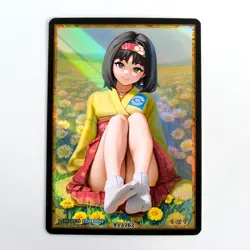 Erika – 1/1 NSFW Custom Holo Foil Anime Waifu Card | Pokemon Inspired - Image 1