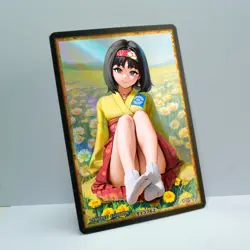 Erika – 1/1 NSFW Custom Holo Foil Anime Waifu Card | Pokemon Inspired - Image 2