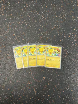 Pokemon Pikachu world Championship 2025 Promo Card SVP 225 (5 Total) - Image 1