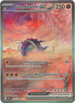 Pokemon Scarlatto e Violetto 246/198 Grandizanne ex Rara Segreta foil (IT) -N... - Image 1