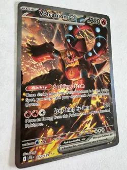 Pokemon Volcanion ex 182/159 - Journey Together - Special Illustration Rare - Image 3