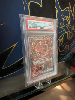GRADED PSA 10 GEM MT ORICORIO EX MEGA CHARIZARD EX UPC Promo Pokemon Card - Image 2